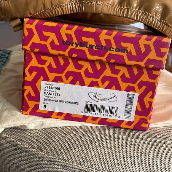 Tory Burch sand color ballet slippers - Picture 3 of 3